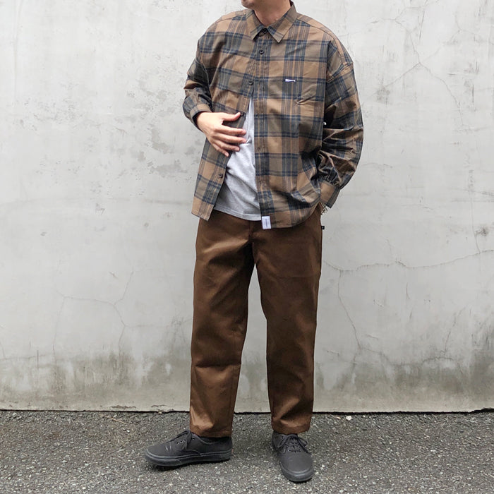 DESCENDANT/GORDIE PLAID LS SHIRT FULL SIZE