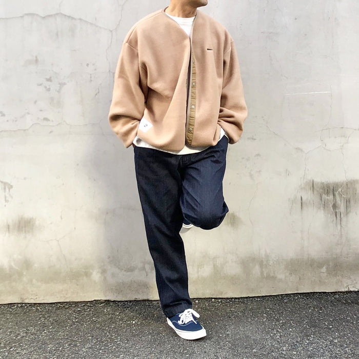 DESCENDANT ・KNOT FLEECE CARDIGAN