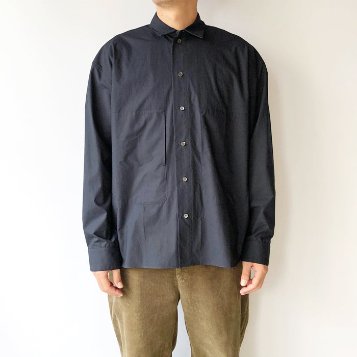 POLYPLOID/SHIRT JACKET C (NAVY)