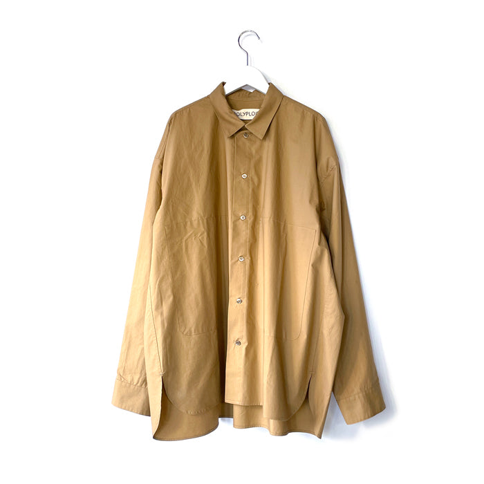 POLYPLOID/SHIRT JACKET C (CAMEL)