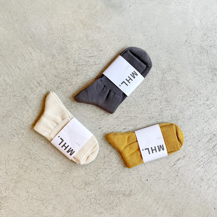 MHL./ROUGH COTTON SOCK