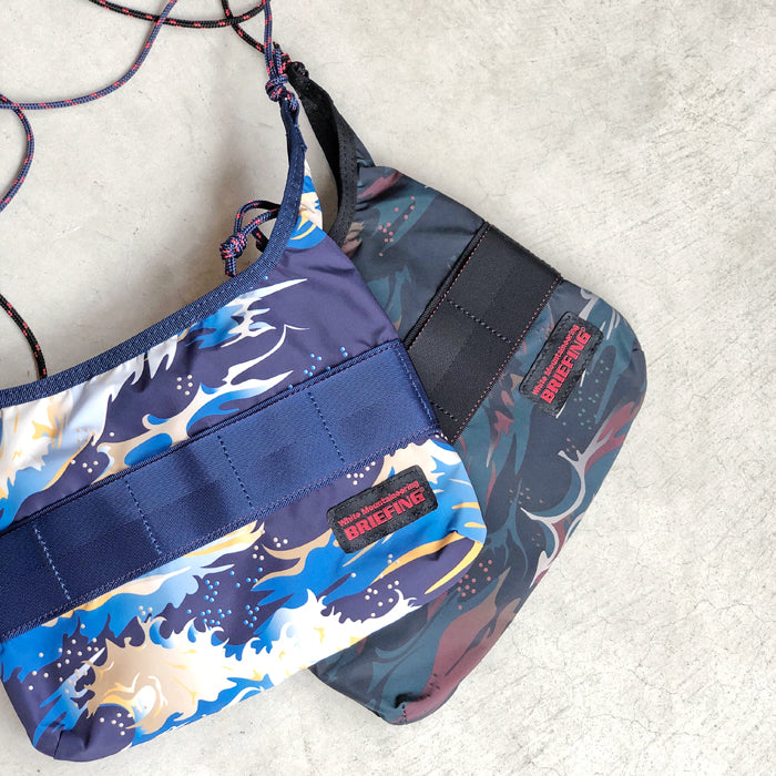 White Mountaineering/WM x Briefing WAVE CAMO MUSETTE BAG S
