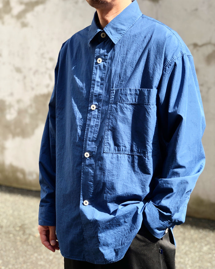 MHL./COMPACT COTTON POPLIN SHIRT