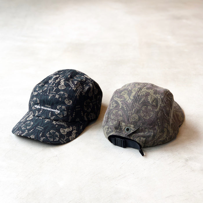 White Mountaineering/BOTANICAL JACQUARD JET CAP