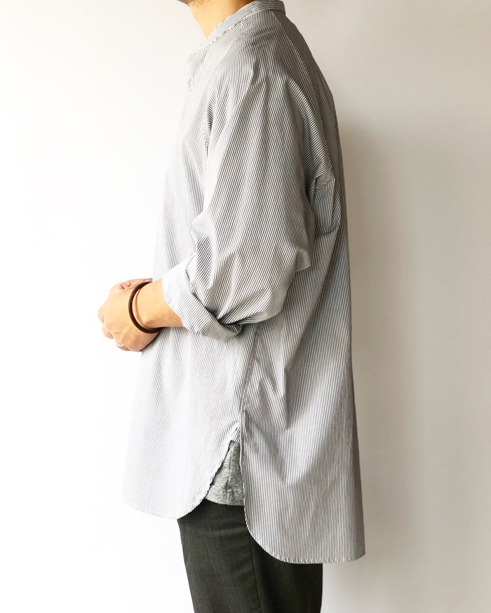 POLYPLOID/RAGLAN STAND COLLAR SHIRT B