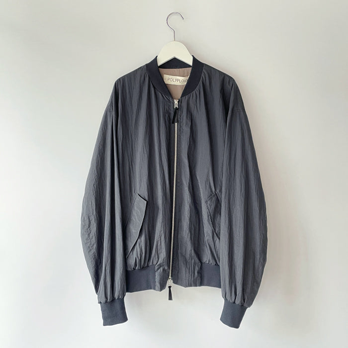 POLYPLOID/BOMBER JACKET B (BLACK)