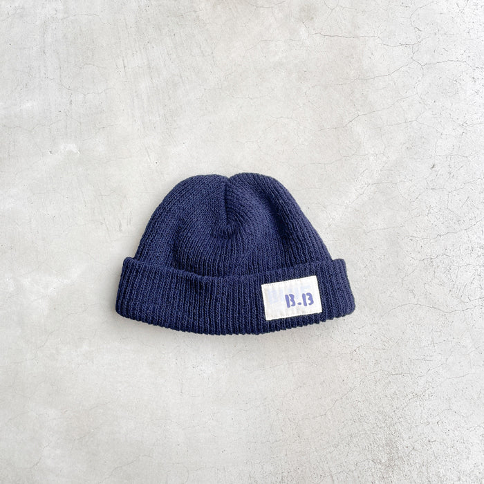 BLUE BLUE/LAYER STENCIL BB SHETLAND WOOL WATCH CAP