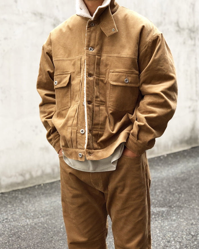 WELCOME-RAIN/CORDUROY JACKET