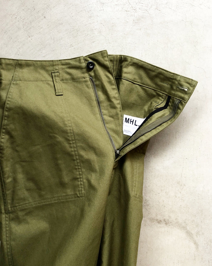 MHL./DENSE COTTON DRILL PANTS WOMENS