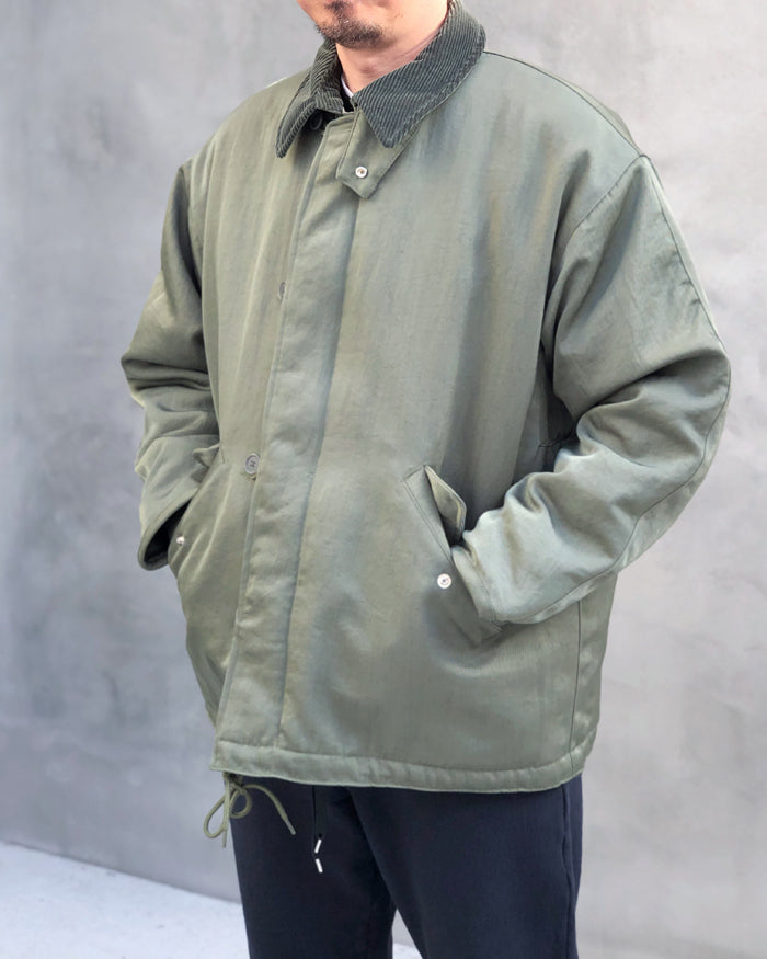 WELCOME-RAIN/DECK JACKET (OLIVE)