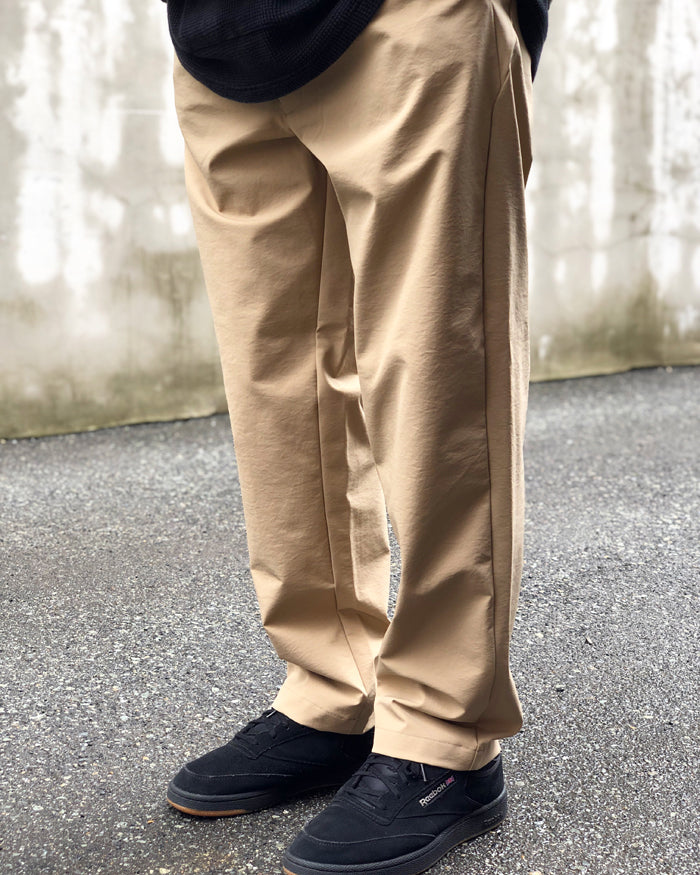 Goldwin Lifestyle/ONE TUCK TAPERED STRETCH PANTS