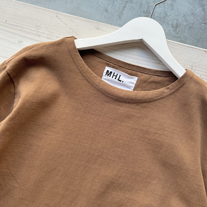 MHL./DRY COTTON JERSEY LS (BROWN)