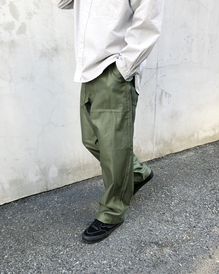 INTERIM  GIZA BACK SATIN BAKER PANTS