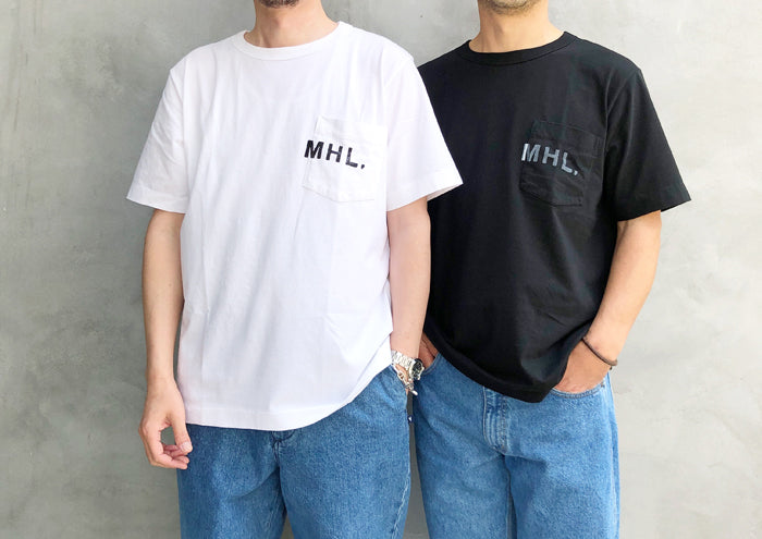 MHL./PRINTED COTTON JERSEY SS