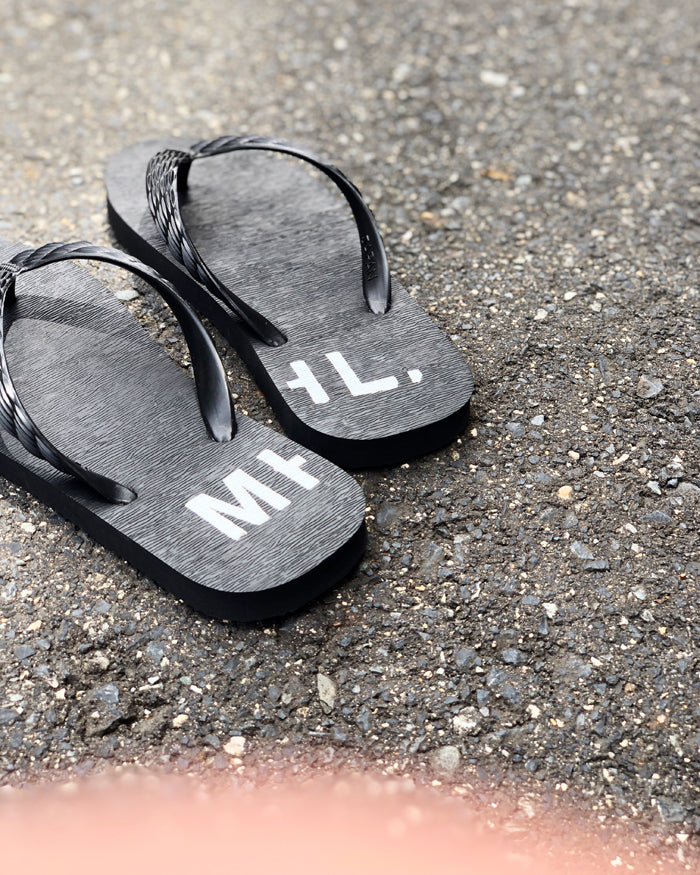 MHL./NATURAL RUBBER BEACH SANDALS 