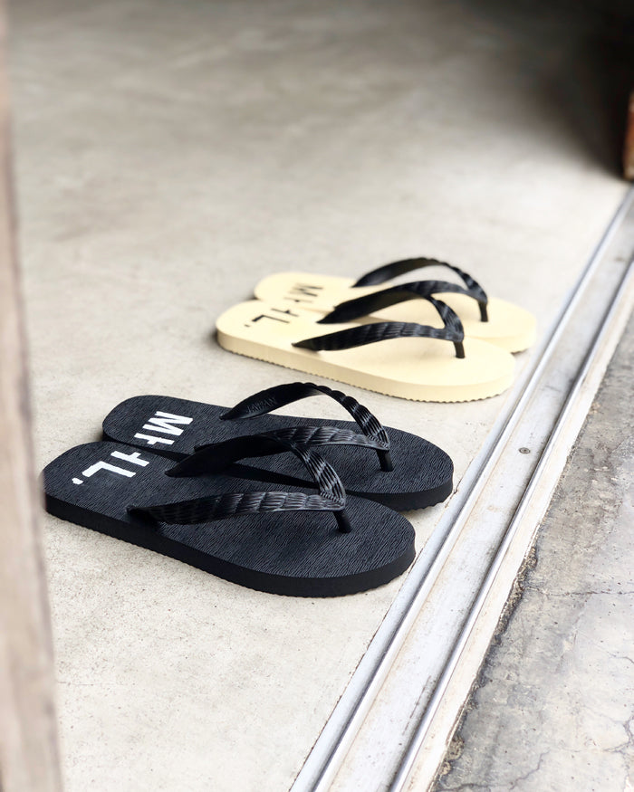 MHL./NATURAL RUBBER BEACH SANDALS 