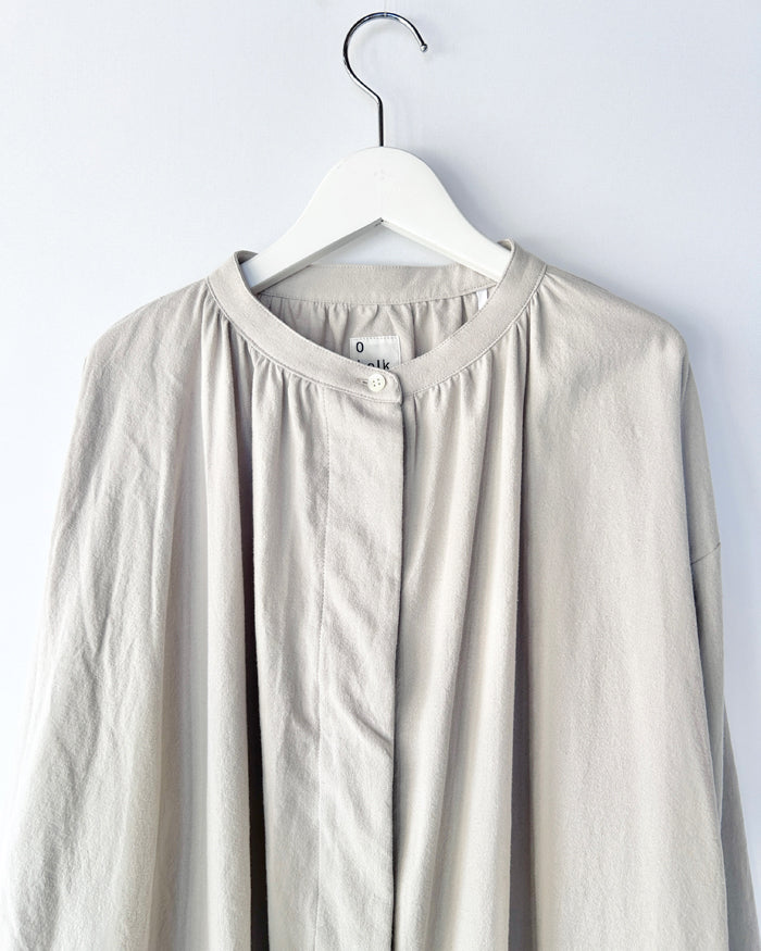 holk/SMOCK DRESS (SANDBEIGE)