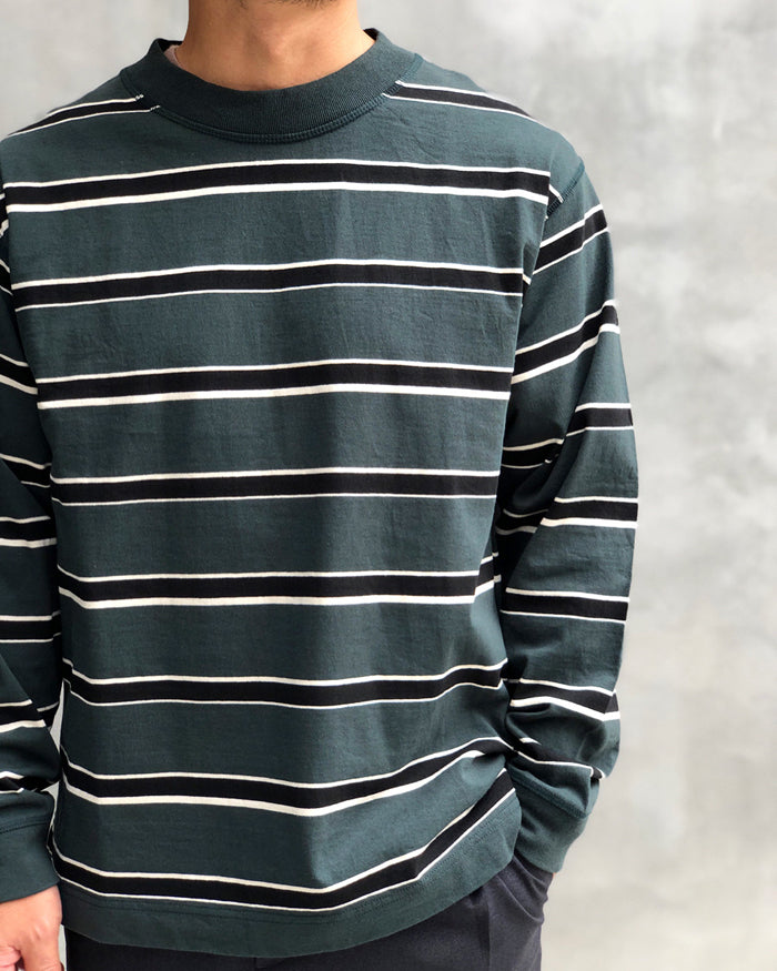 MHL./OUTLINE STRIPE JERSEY LS