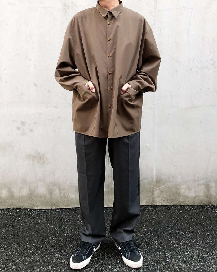 DIGAWEL/SIDE POCKET OVERSIZED SHIRT