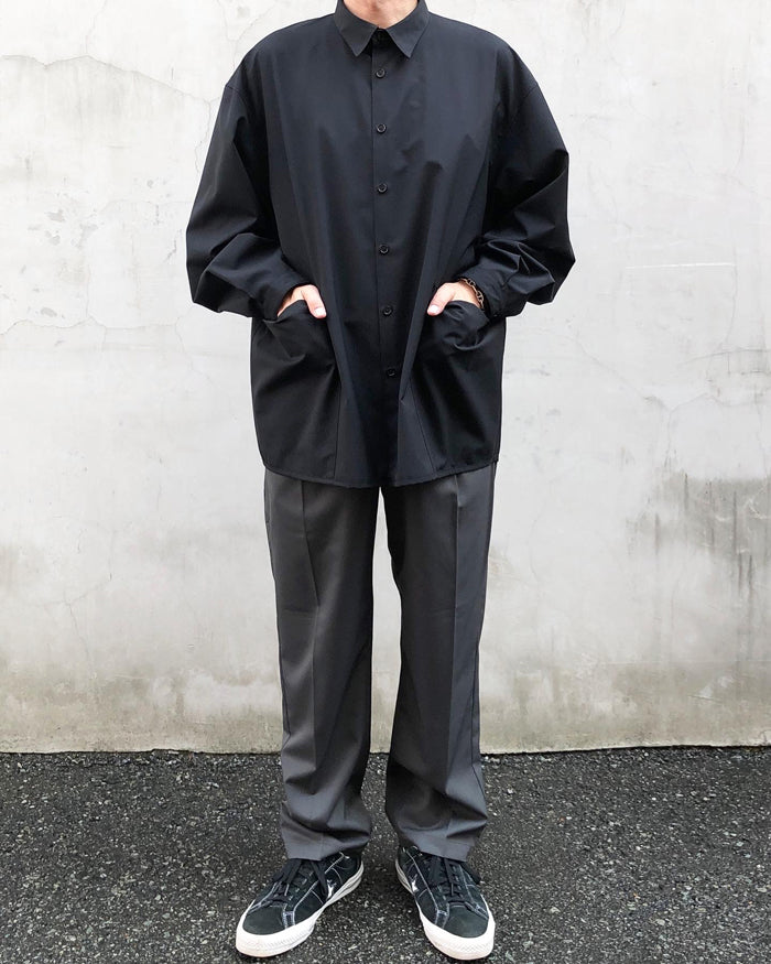 DIGAWEL/SIDE POCKET OVERSIZED SHIRT