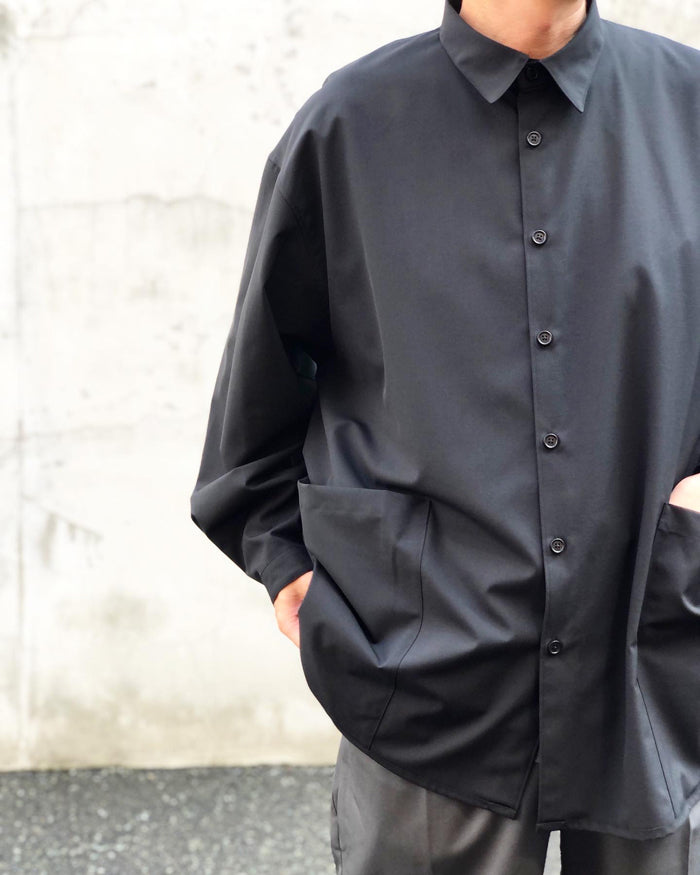 DIGAWEL/SIDE POCKET OVERSIZED SHIRT