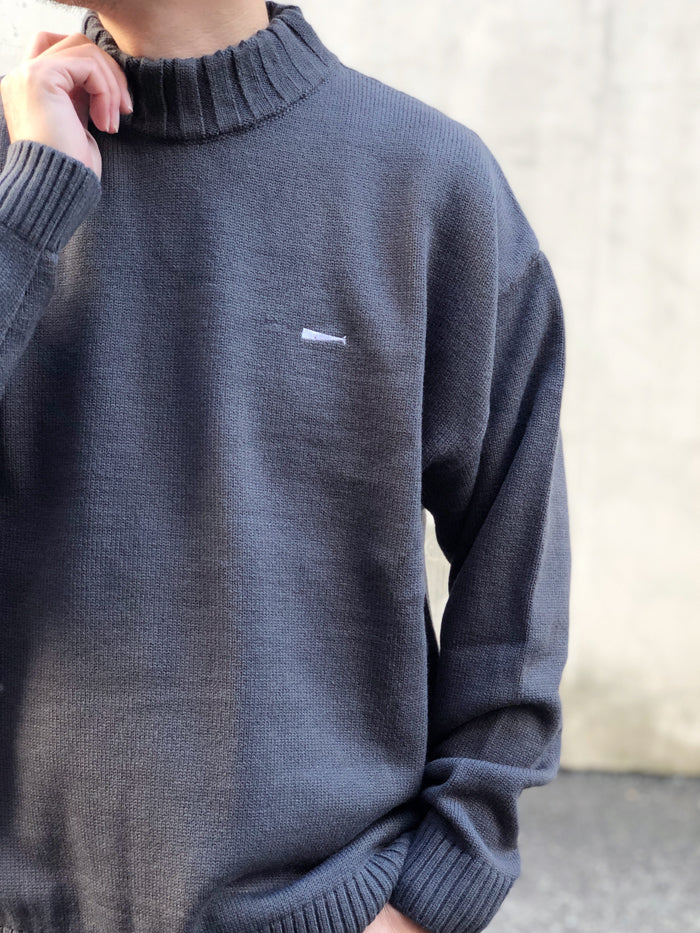 DESCENDANT/STRAND MOCK NECK KNIT