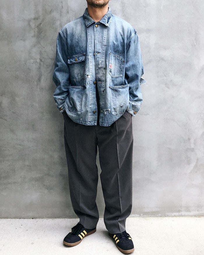 SAINT MICHAEL/COVERALL/HEART TAG/BLUE