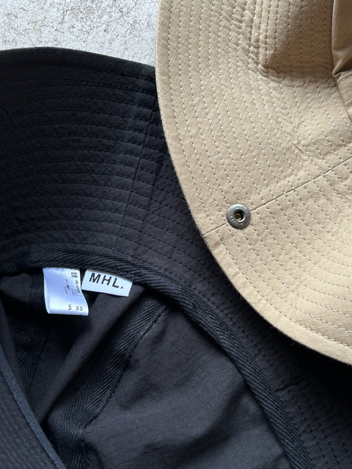 MHL./COTTON NYLON RIPSTOP HAT