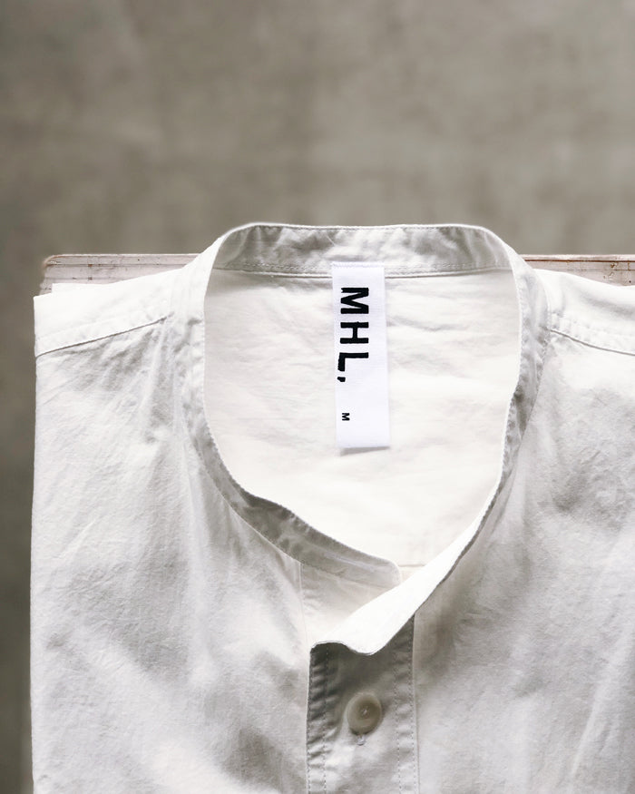 MHL./ORGANIC COTTON SHIRTING ST SHIRT