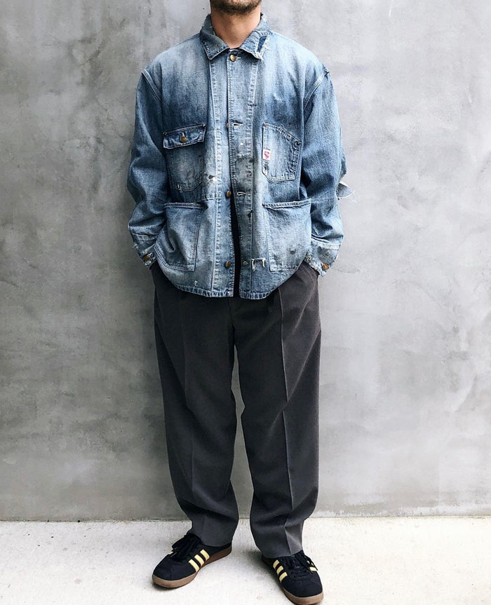 SAINT MICHAEL/COVERALL/HEART TAG/BLUE