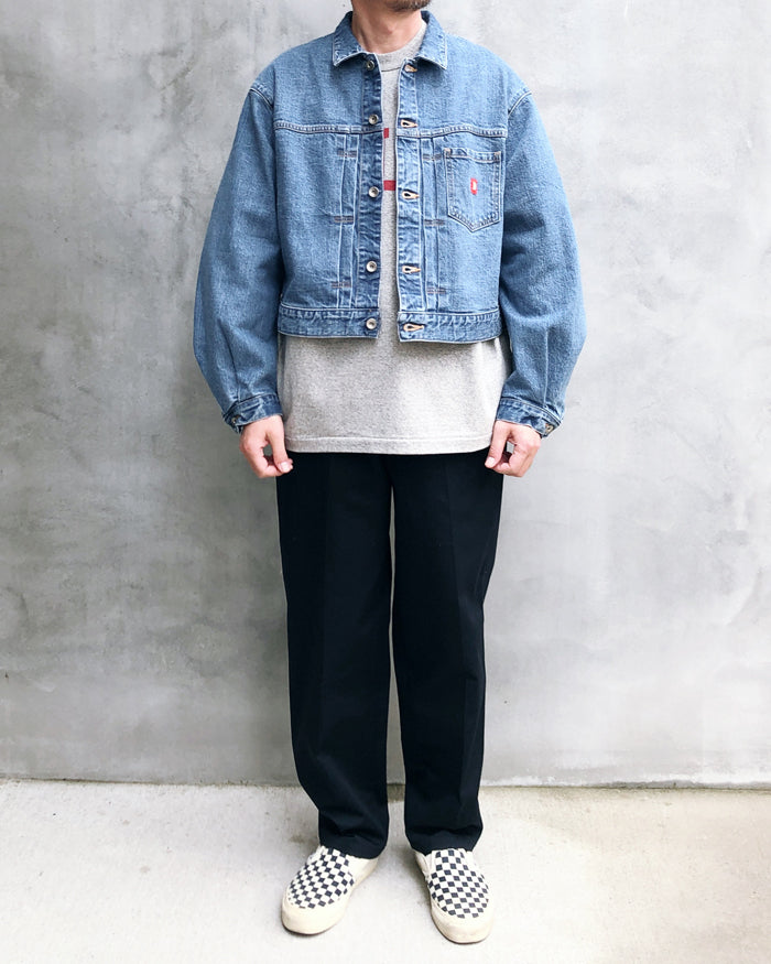 DIGAWEL/JEAN JACKET (1ST) (SAX BLUE)