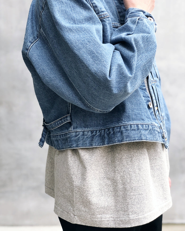 DIGAWEL/JEAN JACKET (1ST) (SAX BLUE)