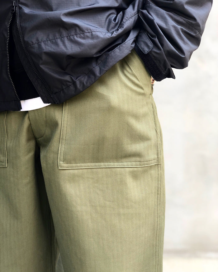 INTERIM/ORGANIC COTTON HBT TWILL BAKER PANTS