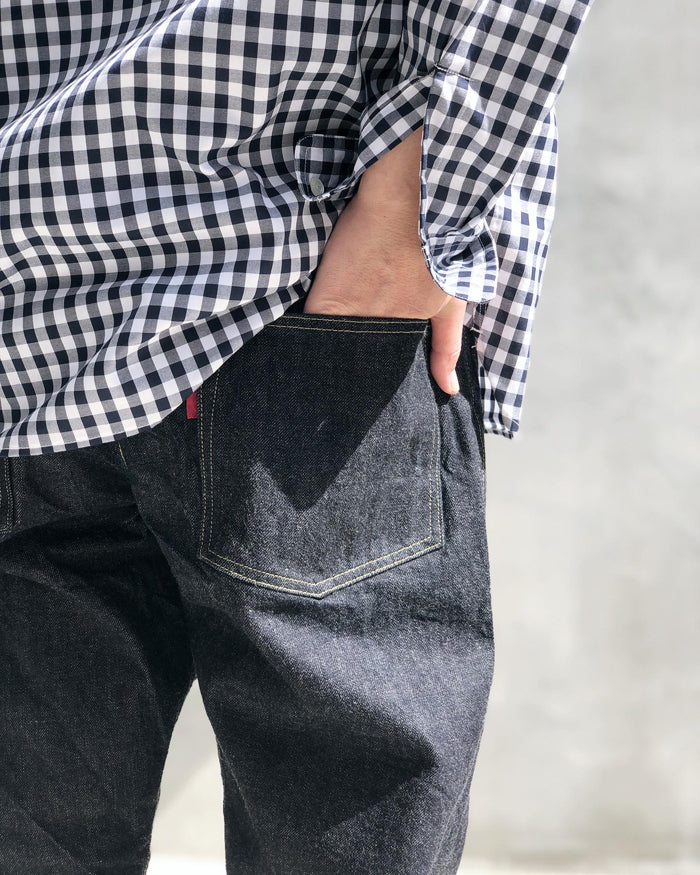 INTERIM/VINTAGE WASHED "1937XX" SHUTTLE DENIM TROUSERS (CLASSIC)