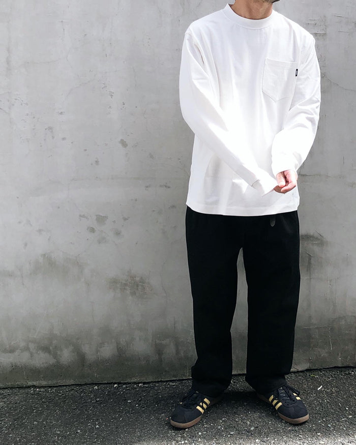 LQQK Studio/L/S RUGBY WEIGHT POCKET TEE