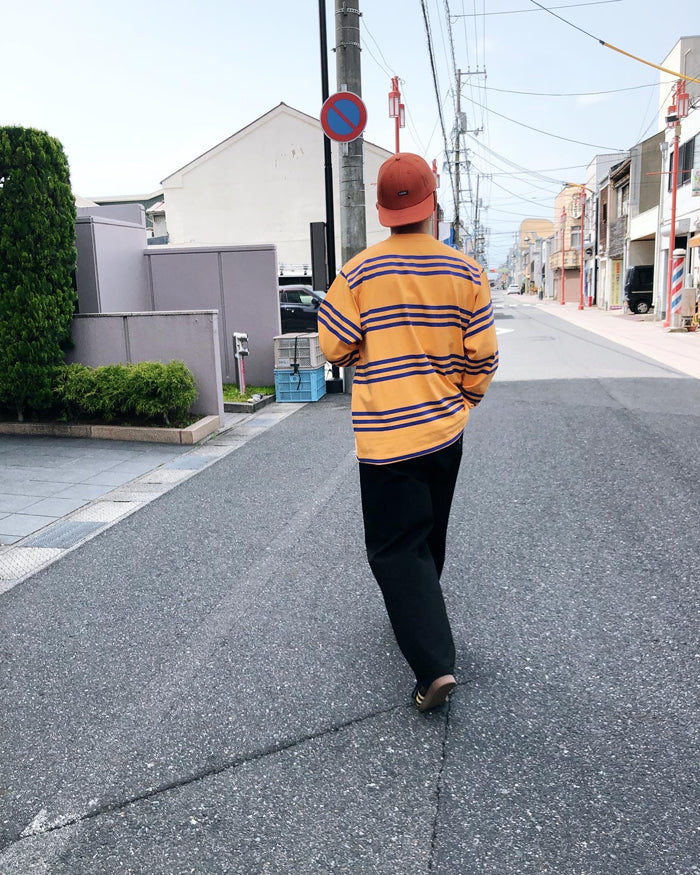 LQQK Studio/L/S RUGBY WEIGHT POCKET TEE