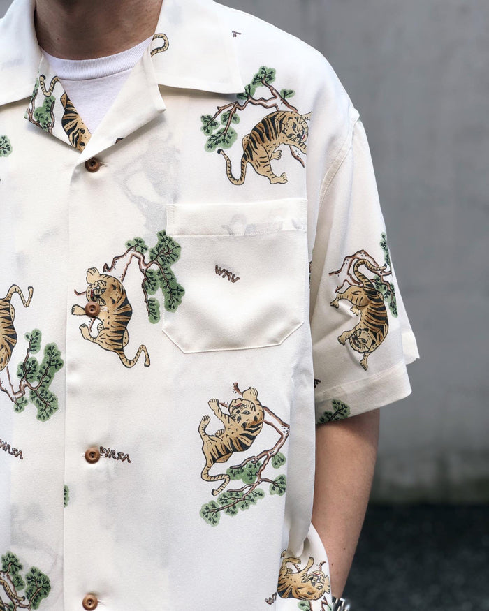 visvim/COPA SHIRT S/S TORA (SILK)