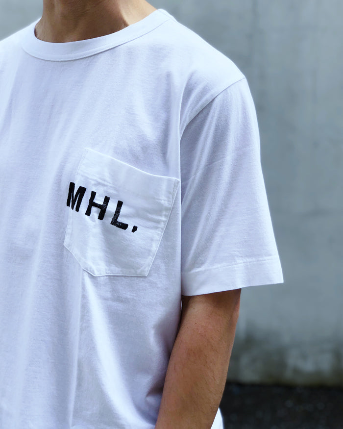 MHL./PRINTED COTTON JERSEY SS