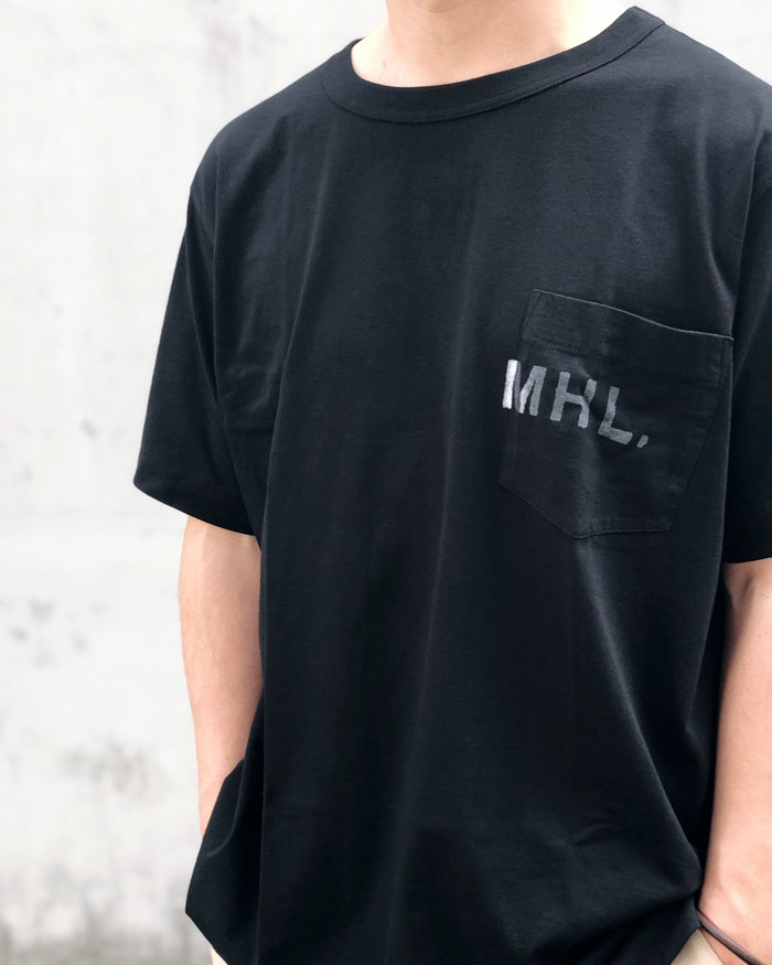 MHL./PRINTED COTTON JERSEY SS