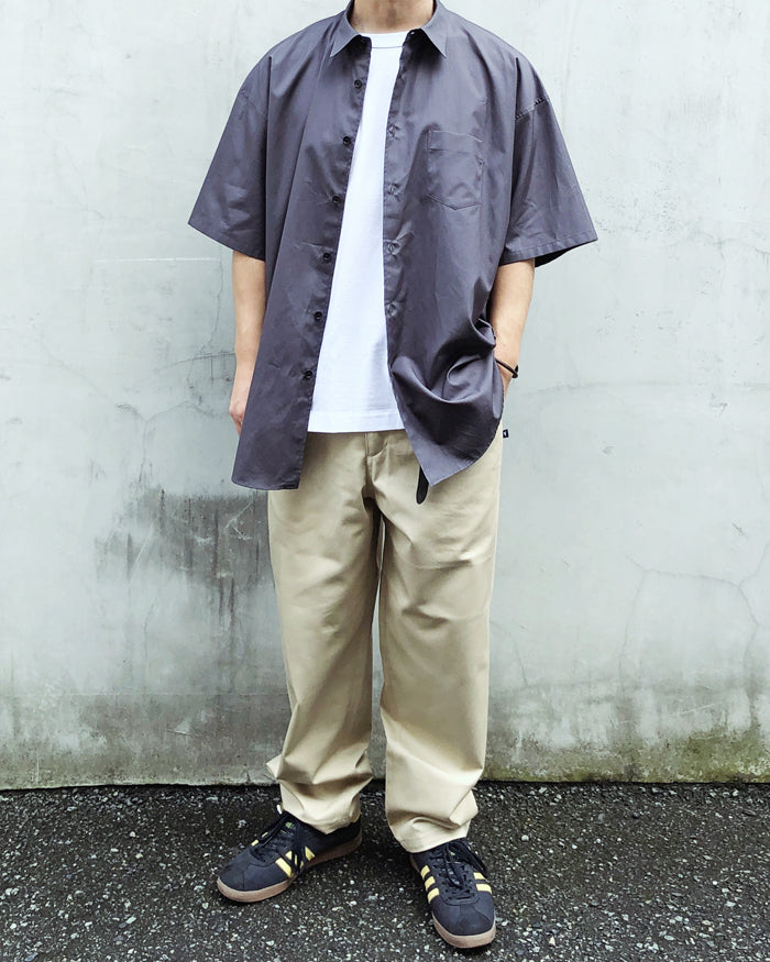 DIGAWEL/OVERSIZED S/S SHIRT (BLACK)