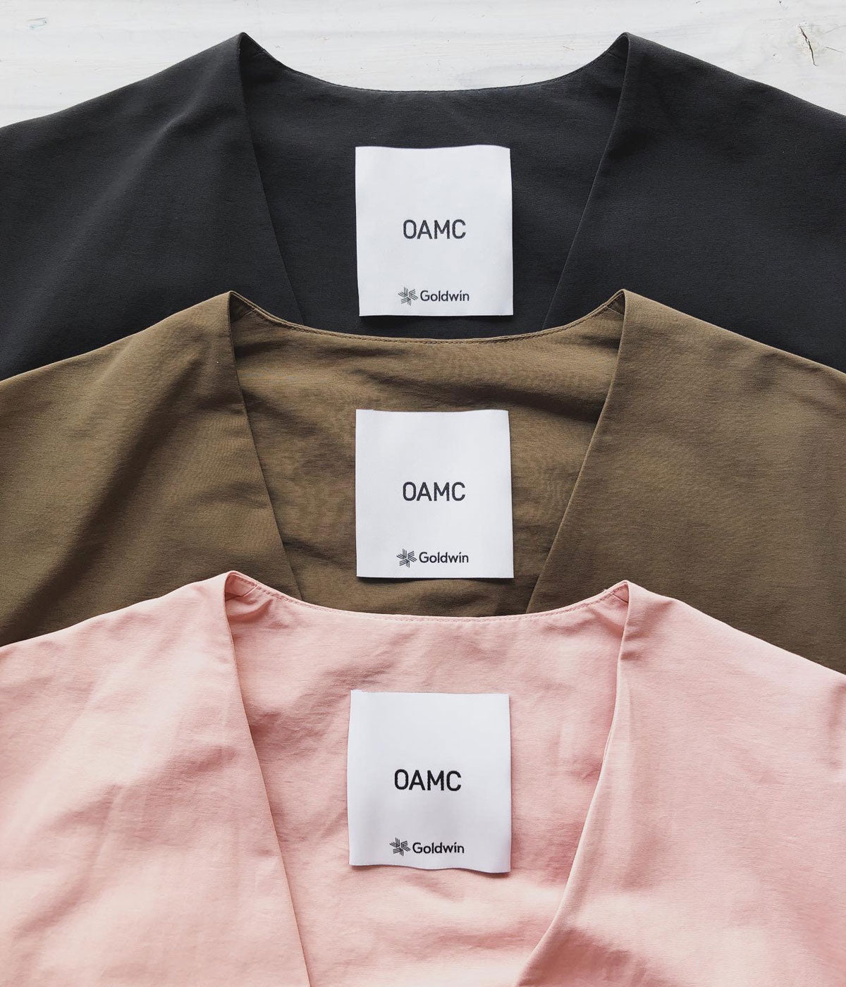 OAMC × Goldwin/VEST