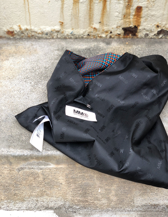 MM6 MAISON MARGIELA/TARTAN WOOL JAPANESE BAG