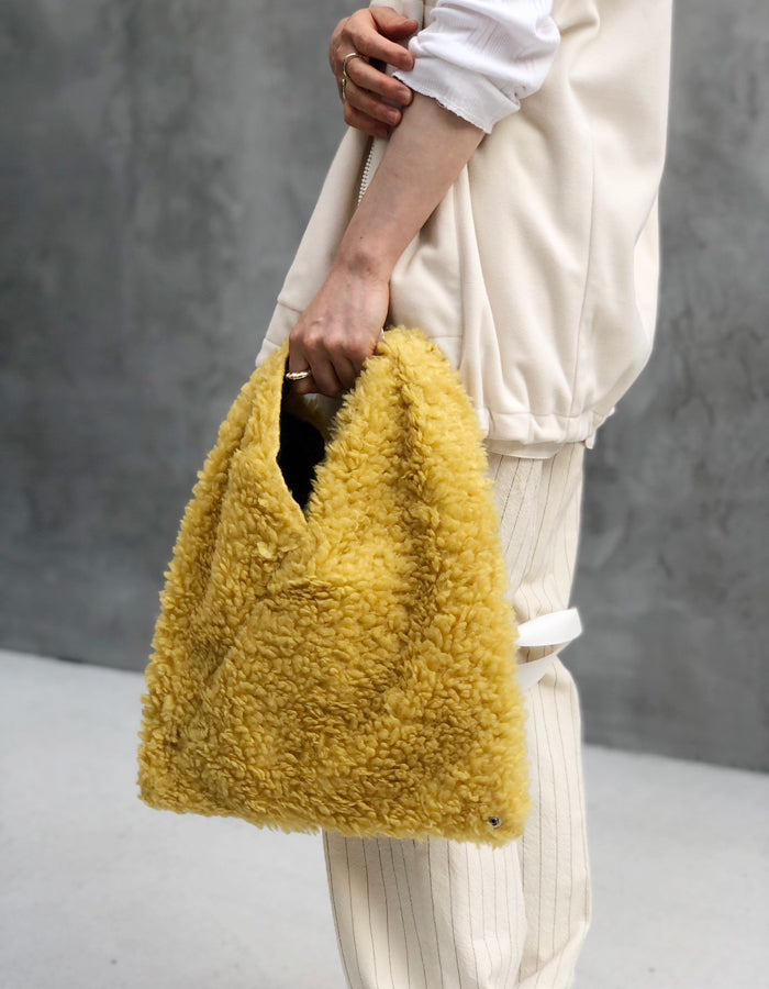 MM6 MAISON MARGIELA/TEDDY JAPANESE TOTE BAG MINI(YELLOW)