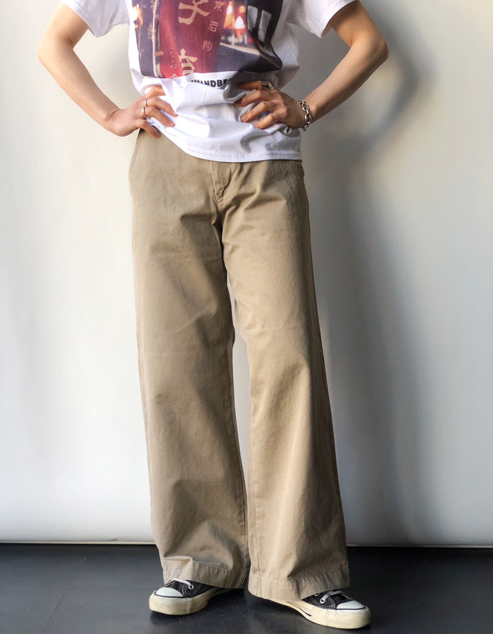 nowos/CHINO PANTS(BEIGE)