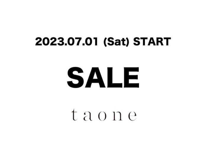 taone/23SS SALE START!!