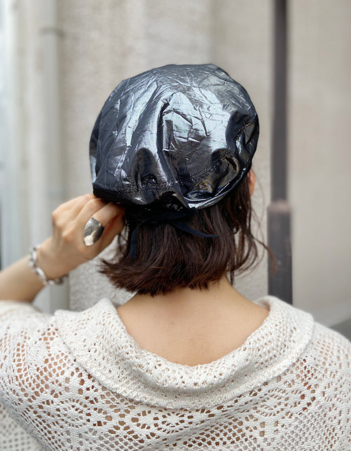 FUMIKA_UCHIDA/METALLIC REVERSIBLE BERET