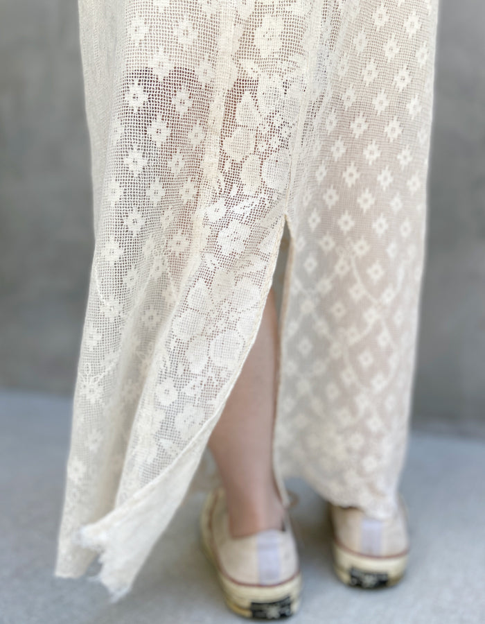 nowos/LACE SKIRT