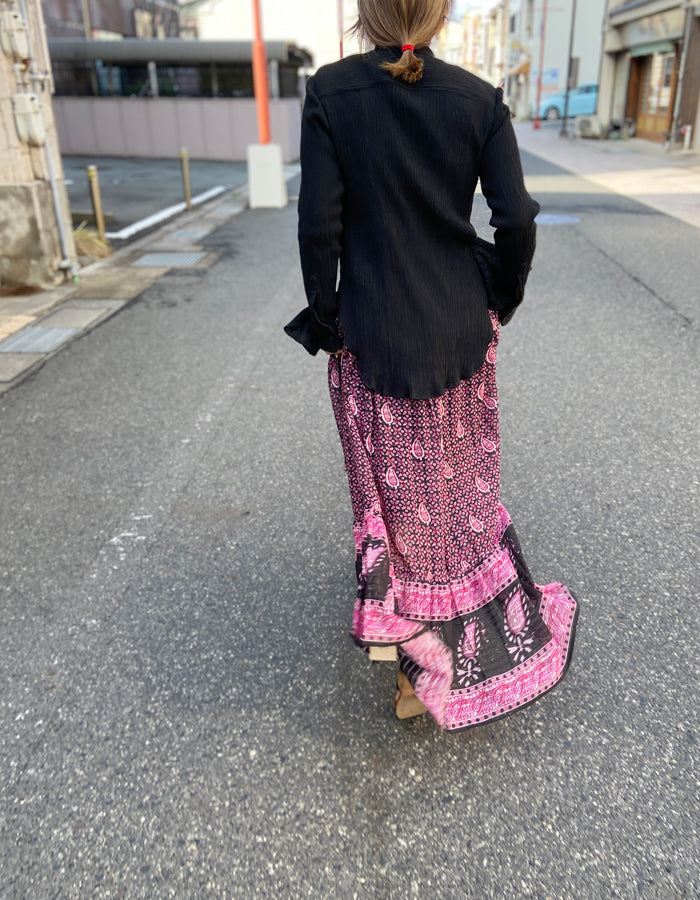 nowos/PRINTED SKIRT