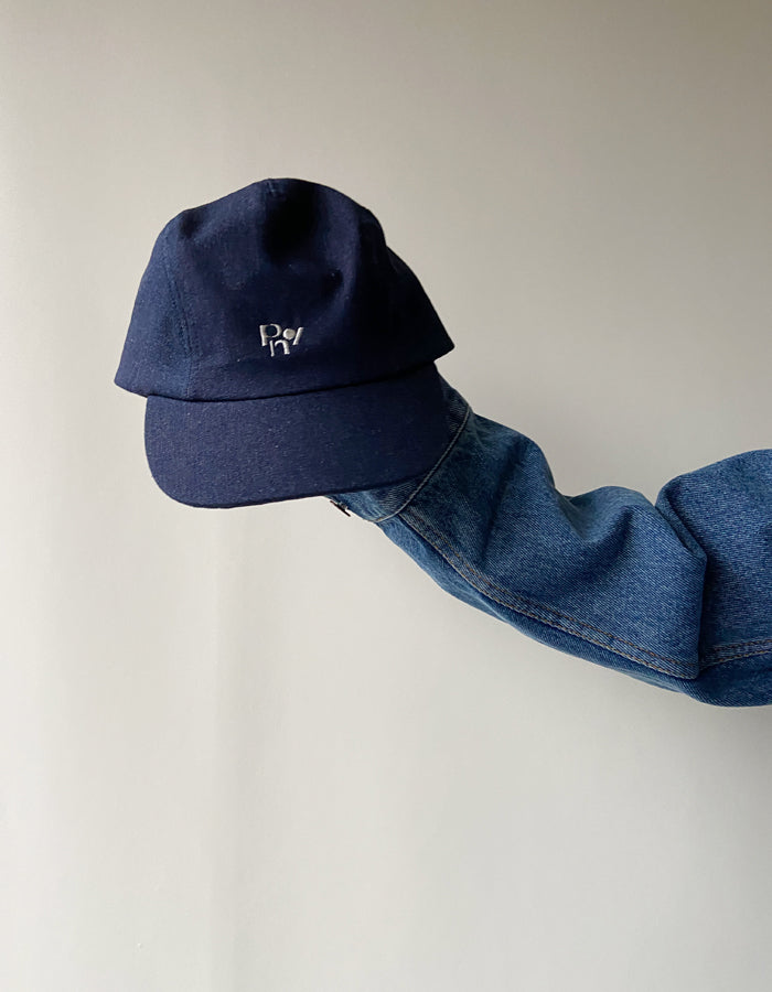 PHEENY/VINTAGE DENIM CAP(INDIGO)