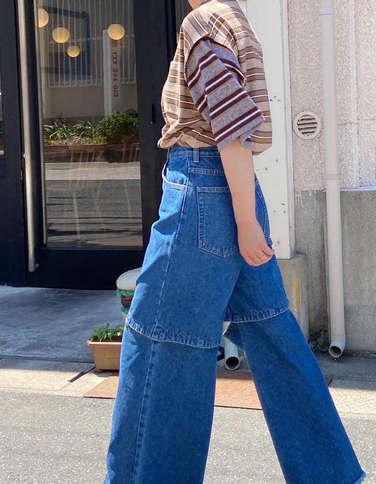 PHEENY/MULTI BORDER LAYERED S/S(BROWN)